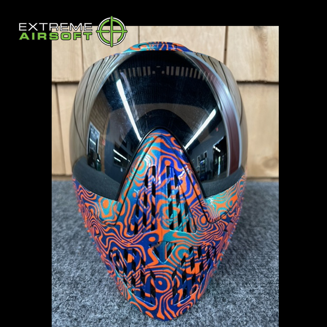 custom painted paintball mask