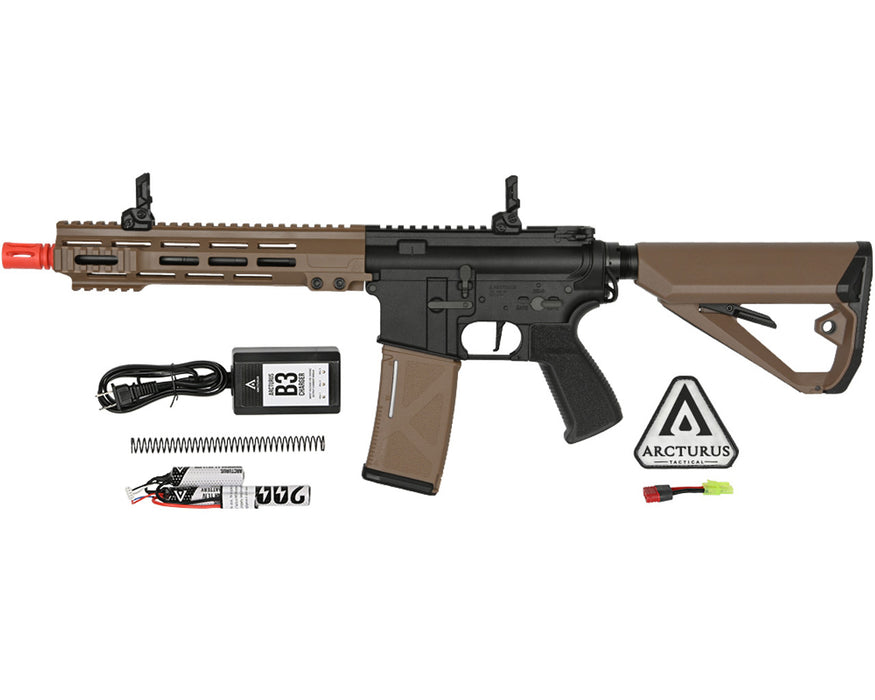 Arcturus LWT MK-I CQB 10" AEG SPORT Black Starter Pack ARC SE