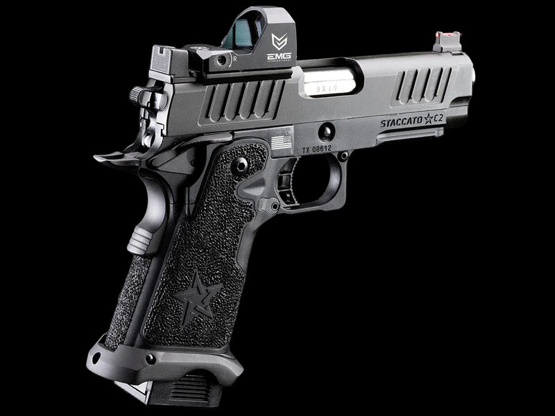 6mmProShop Staccato Licensed C2 Compact 2011 Gas Blowback T8 Airsoft Pistol