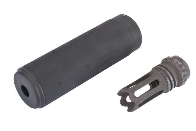 Element QD Barrel Extension with Masada Type Steel Flash Hider