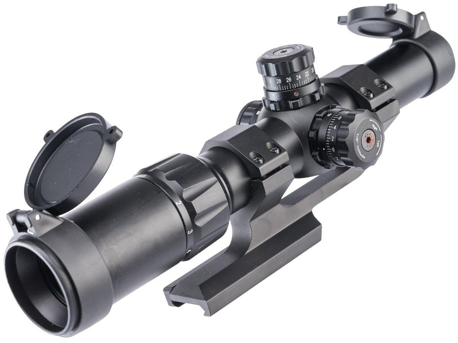 Matrix LPVO 1.5-6x24E Shockproof Illuminated Red/Green Reticle Sniper Scope