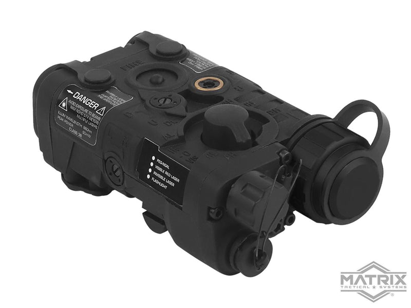 Matrix Mini PEQ-NGAL Next Generation Red / IR Dual Laser and Flashlight