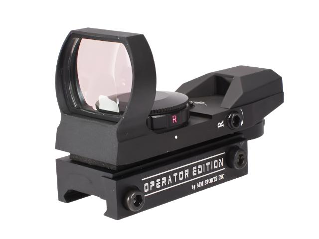 AIM Sports Dual Illuminated Panorama Red Dot Scope - Operator