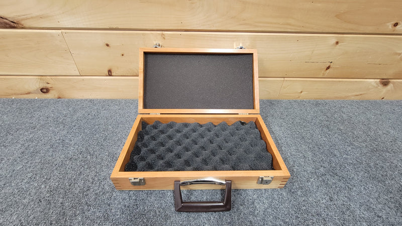 Two Pistol Storage Chest - Solid Alder Hardwood w/Security Locks