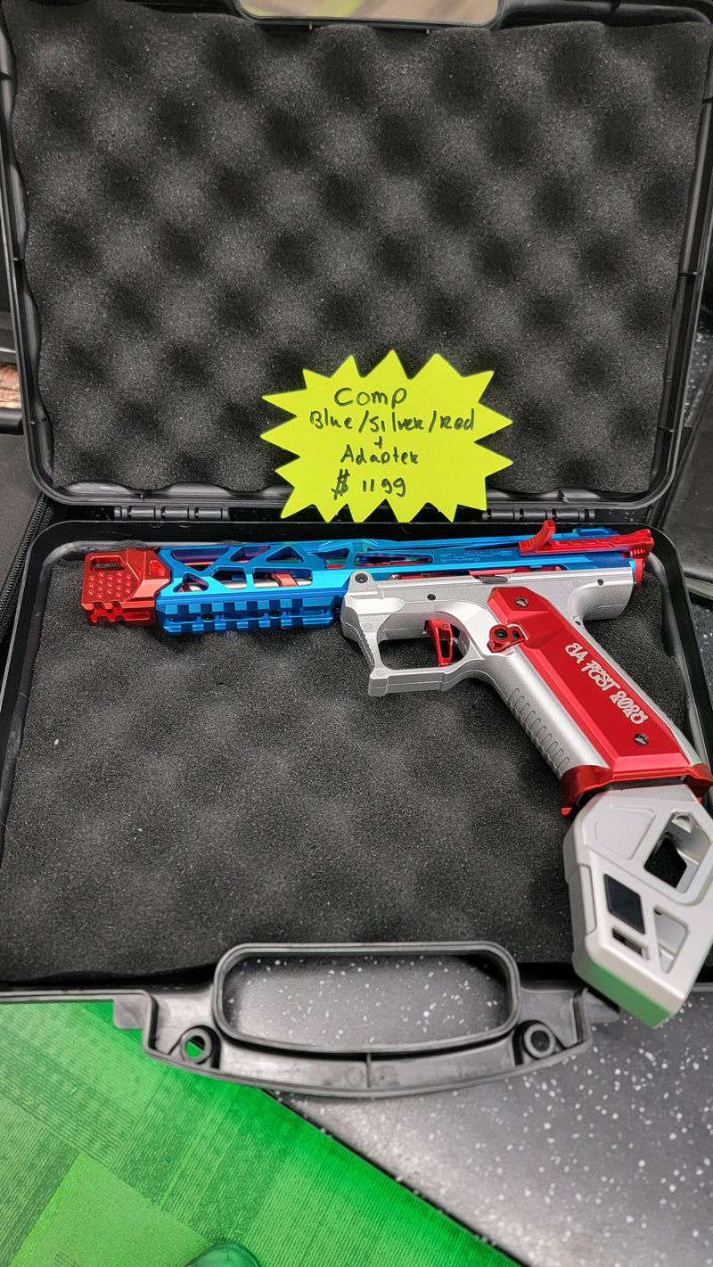 Custom Competition AAP-01 blue/silver/red + Adapter