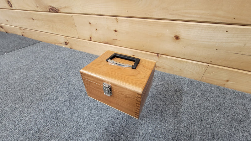 Ammunition Storage Chest - Solid Alder Hardwood w/Security Lock