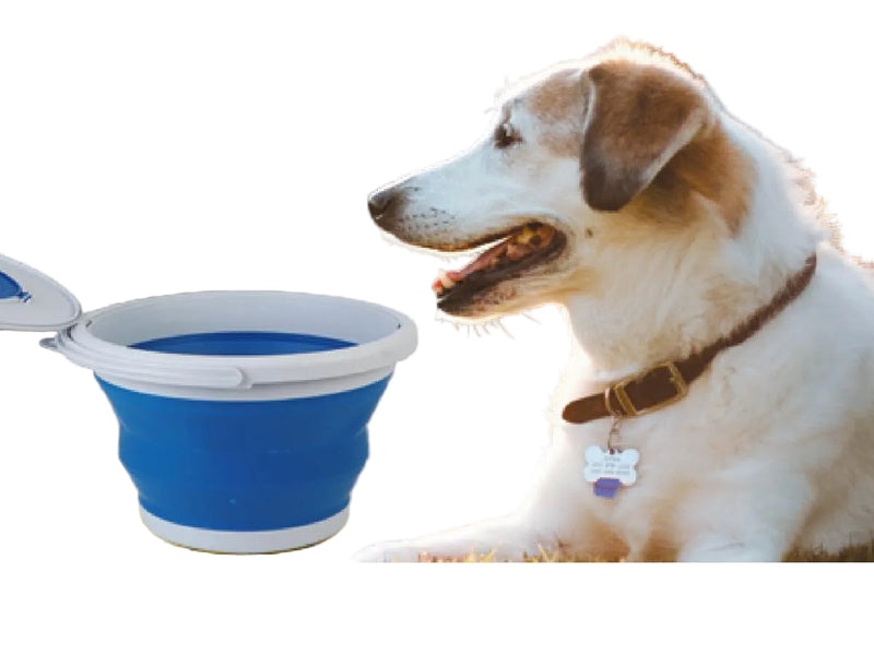 Battle Blaster Collapsible Soaking Bucket for Gel Ball / Fishing / Camping