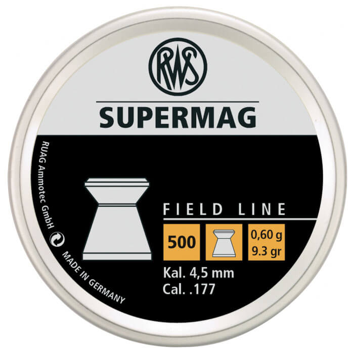 RWS Supermag .177 Pellets - 500ct