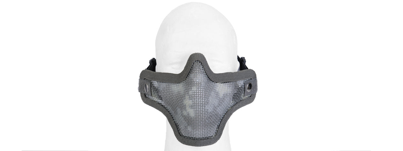 Lancer Tactical Metal Half Face Mesh Mask