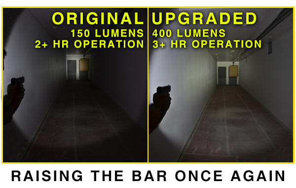 UTG Compact LED Weapon Light, 400 Lumen, QD Lever Lock