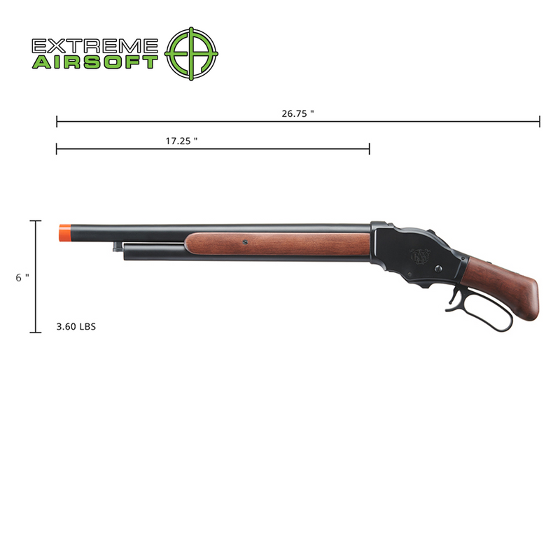 Golden Eagle 1887 Lever Action Shotgun (Black)