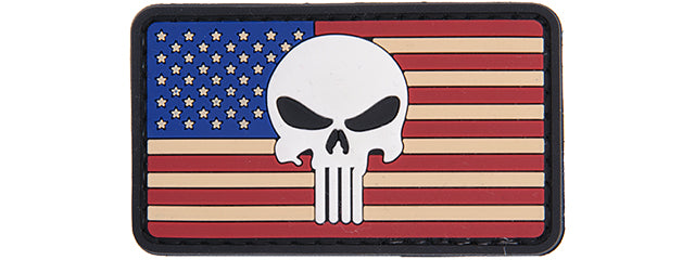 G-Force Punisher USA Flag PVC Morale Patch