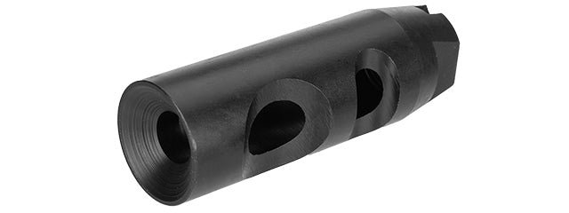 LCT Airsoft AK Series AEG AMD-65 Style Flash Hider - 14mm CCW