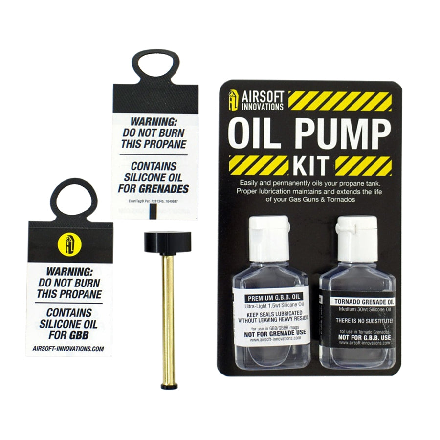 Kit de lubrification + pompe au propane airsoft innovations