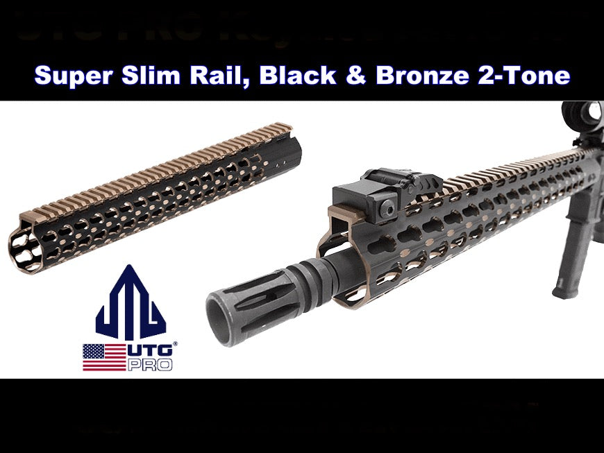 UTG PRO AR15 15" Super Slim Free Float Rail