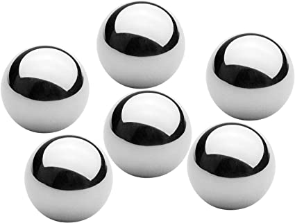 King Arms Steel 3mm Ball Bearing for King Arms 40mm Airsoft Gas Grenades (Set of 6)