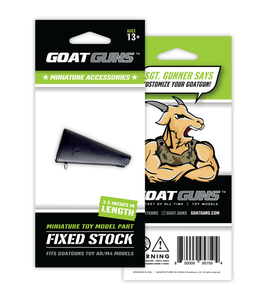 Goat Guns Mini Fixed Stock