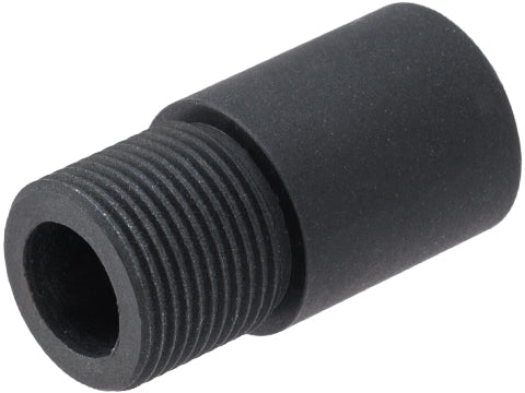 Matrix Aluminum 12mm Positive to 14mm Negative Airsoft Thread Adapter for Umarex MP7 AEG