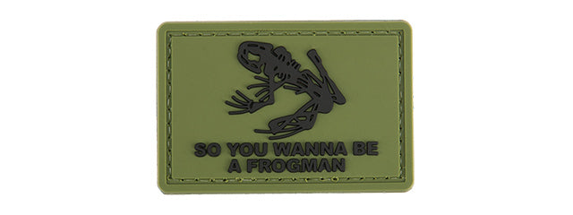 G-Force Frogman PVC Morale Patch
