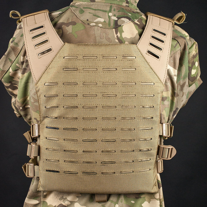 Valken Laser Cut MOLLE Plate Carrier w/ Integrated Mag Pouches
