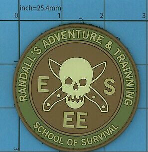 ESEE Randall's Adventure & Training School of Survival PVC Morale Patch