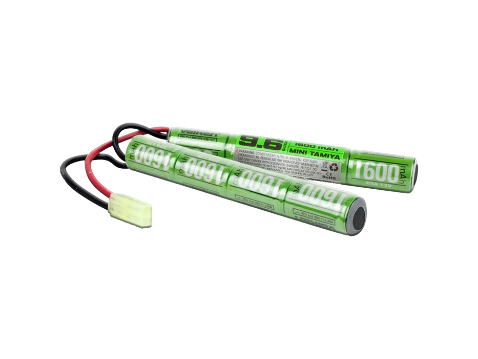 Valken NiMh 9.6V 1600mAh Split Airsoft Battery (Small Tamiya)