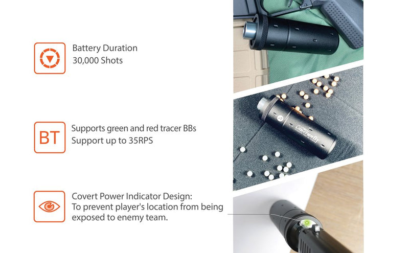 ACETECH Lighter BT Tracer Unit