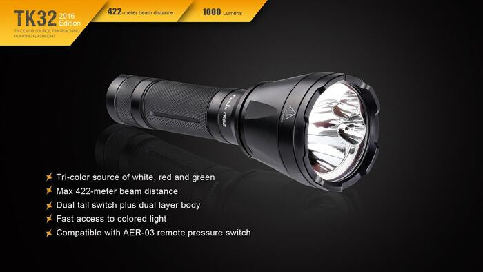 Fenix TK32 LED Flashlight - 2016 Edt.