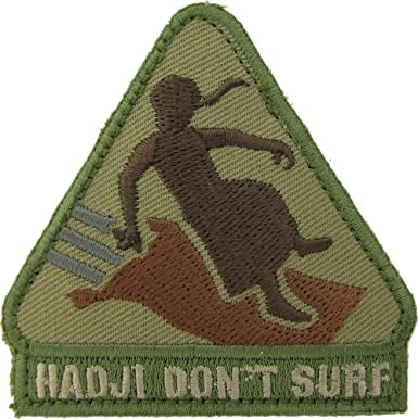 Hadji Don’t Surf Embroidered Morale Patch