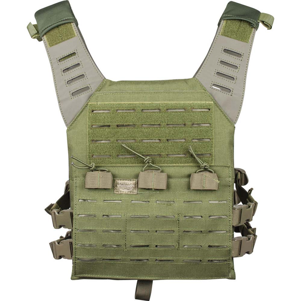 Valken Laser Cut MOLLE Plate Carrier w/ Integrated Mag Pouches