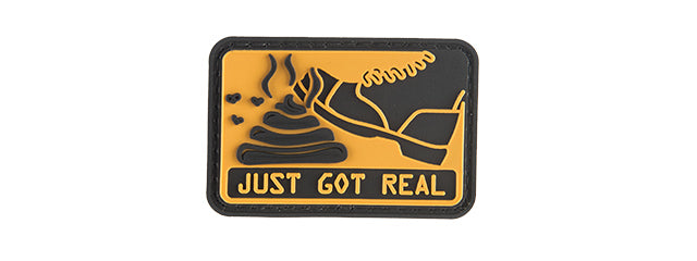 G-Force Sh*t Just Got Real PVC Morale Patch