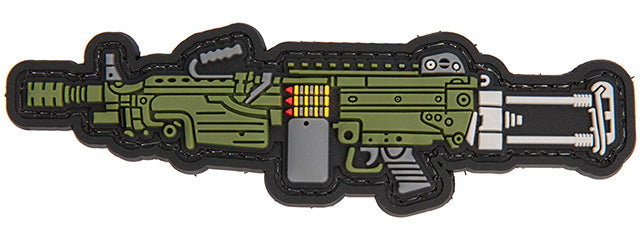 Lancer Tactical M249 3D PVC Morale Patch