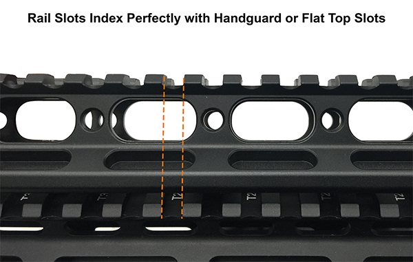 UTG Super Slim Picatinny Riser Mount, 1" Height, 13 Slots