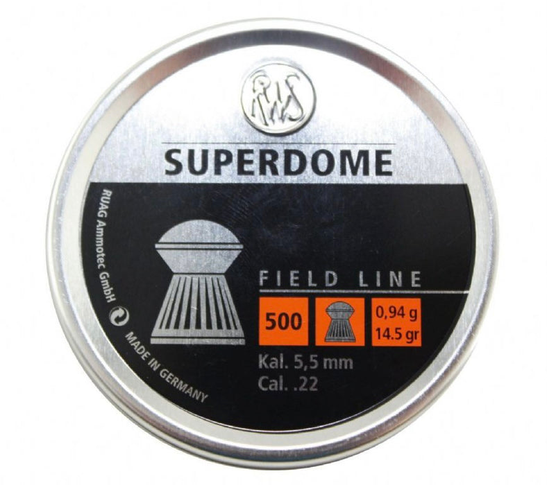 RWS Superdome .22 Airgun Pellets - 500ct