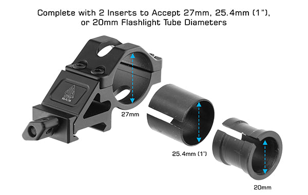 UTG Tactical Angled Offset Ring Mount