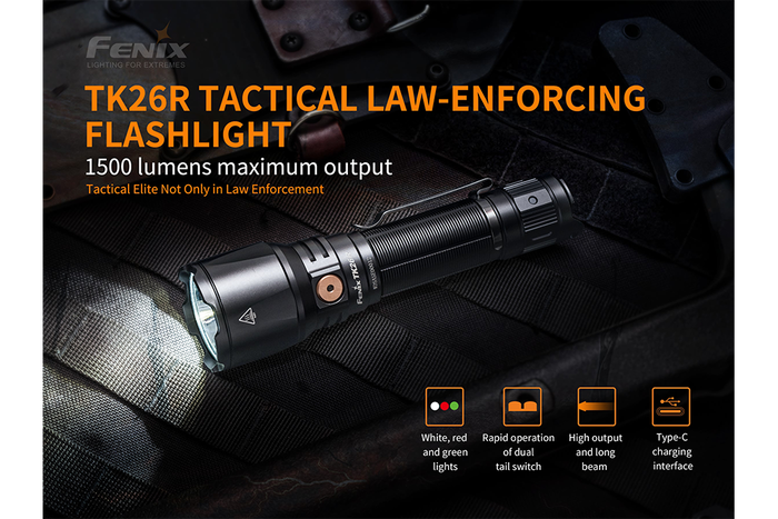 Fenix TK26R Tactical Flashlight