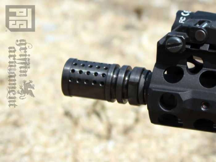 PTS Griffin M4SD-II Tactical Compensator – Extreme Airsoft RI