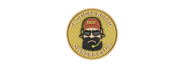 G-Force Tactical Beard Owners Club PVC Morale Patch