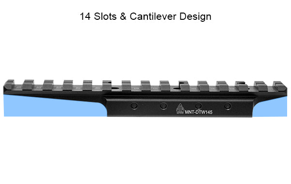 UTG Universal Dovetail to Picatinny/Weaver Rail Adaptor