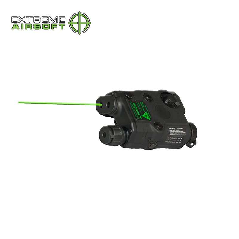 Lancer Tactical PEQ-15 L.E.D. White Light and Laser w/IR Lens