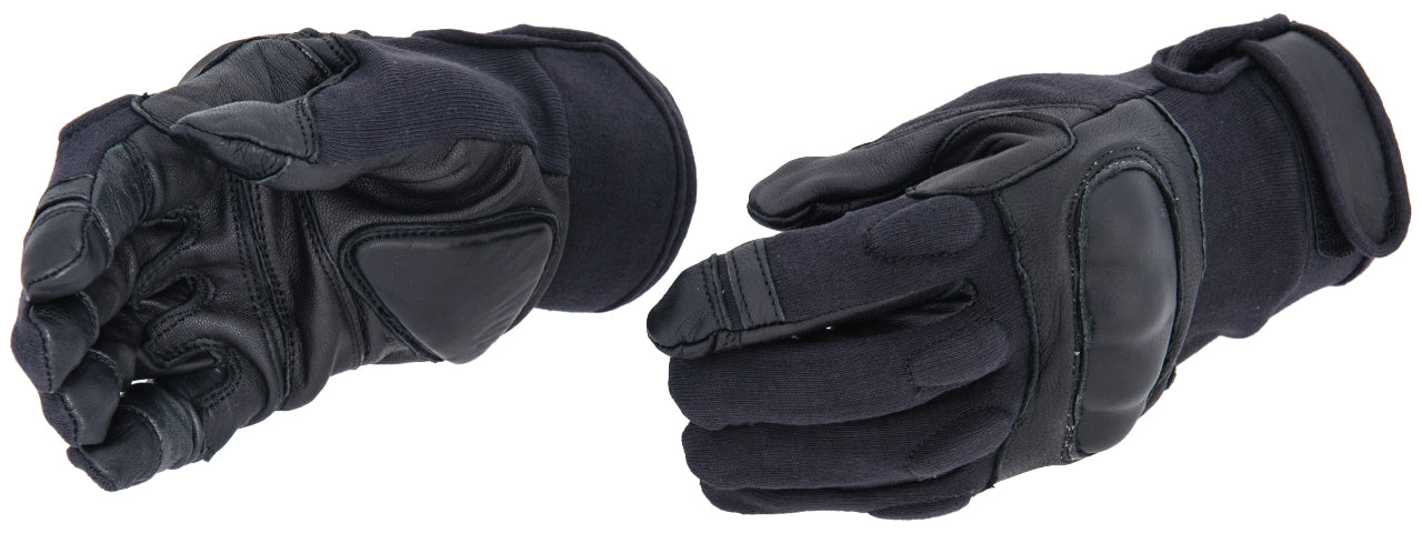 Touch Screen Finger Hard Knuckle Gloves