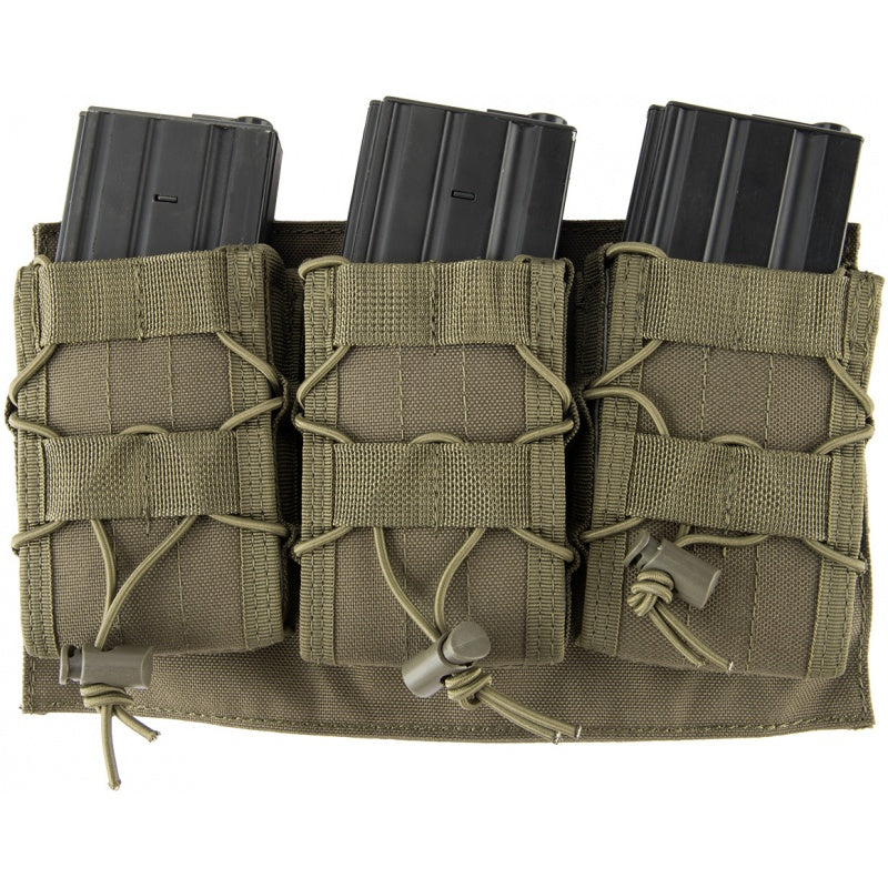 Lancer Tactical 1000D Nylon MOLLE 2-in-1 Triple M4/Pistol Mag Pouch