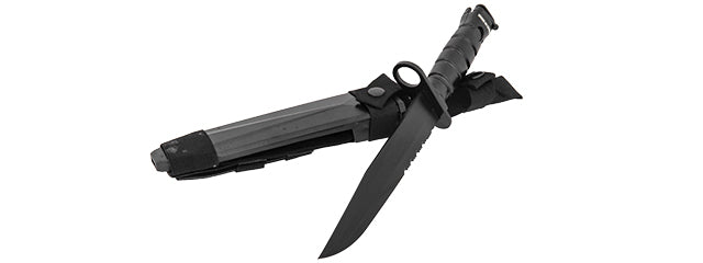 M10 Rubber Bayonet w/Blade Cover