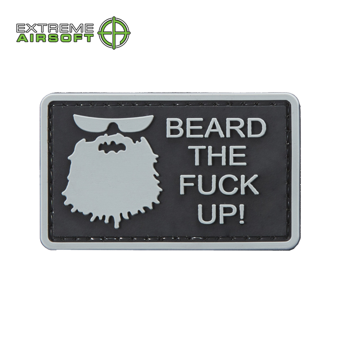 Beard the F*ck Up PVC Patch