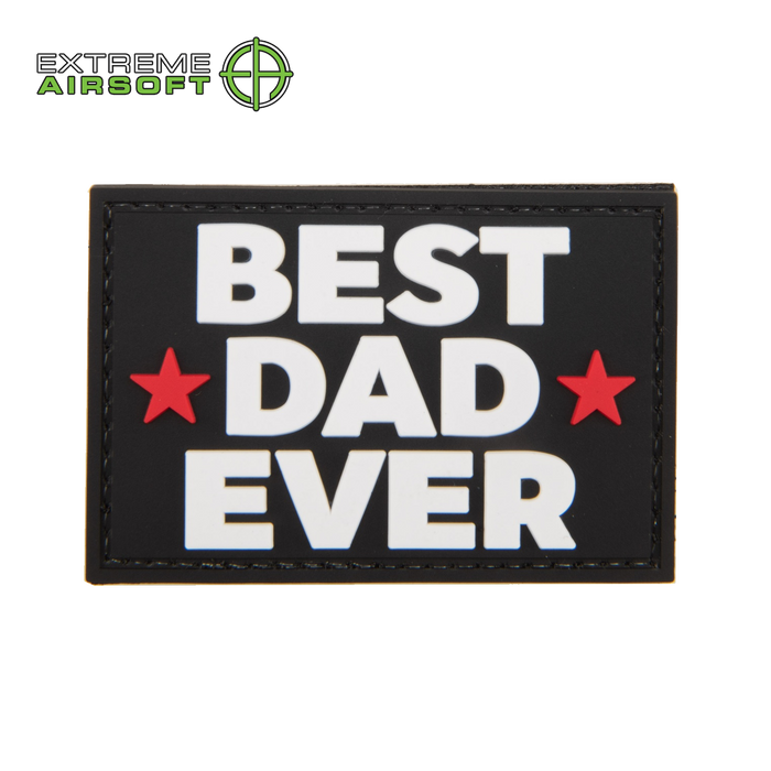 Best Dad Ever PVC Patch