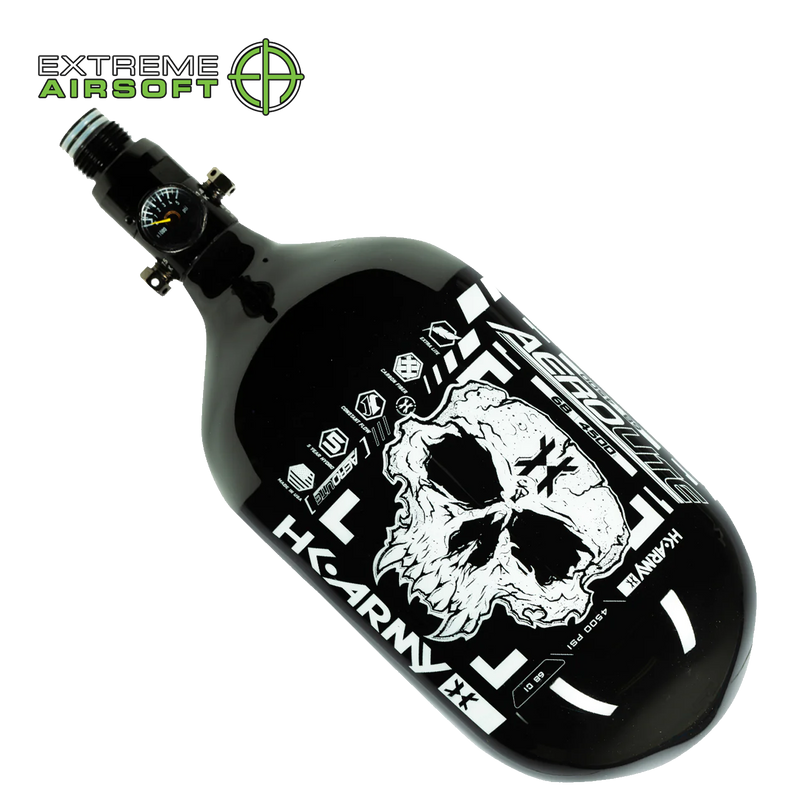 HK Army DOOM - EXTRA LITE CARBON FIBER TANK - STANDARD REG - 68CI / 4500PSI