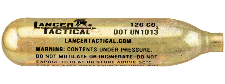Lancer Tactical High Pressure 12 Gram CO2 Cartridges - 40ct