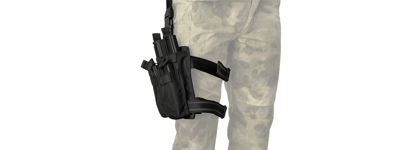 LANCER TACTICAL DROP LEG SIX M4/M16 MAGAZINE PANEL