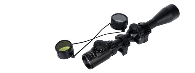 Lancer Tactical 3-9X40mm R/G Rifle Scope
