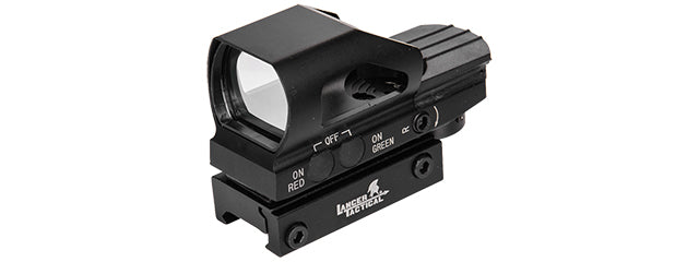 Lancer Tactical 4 Reticle Reflex Sight w/ Button Control